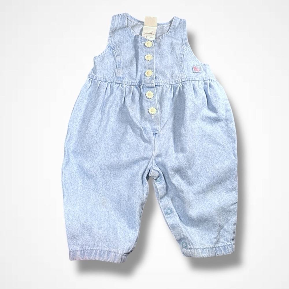 4/$20 Light Blue Denim Overalls